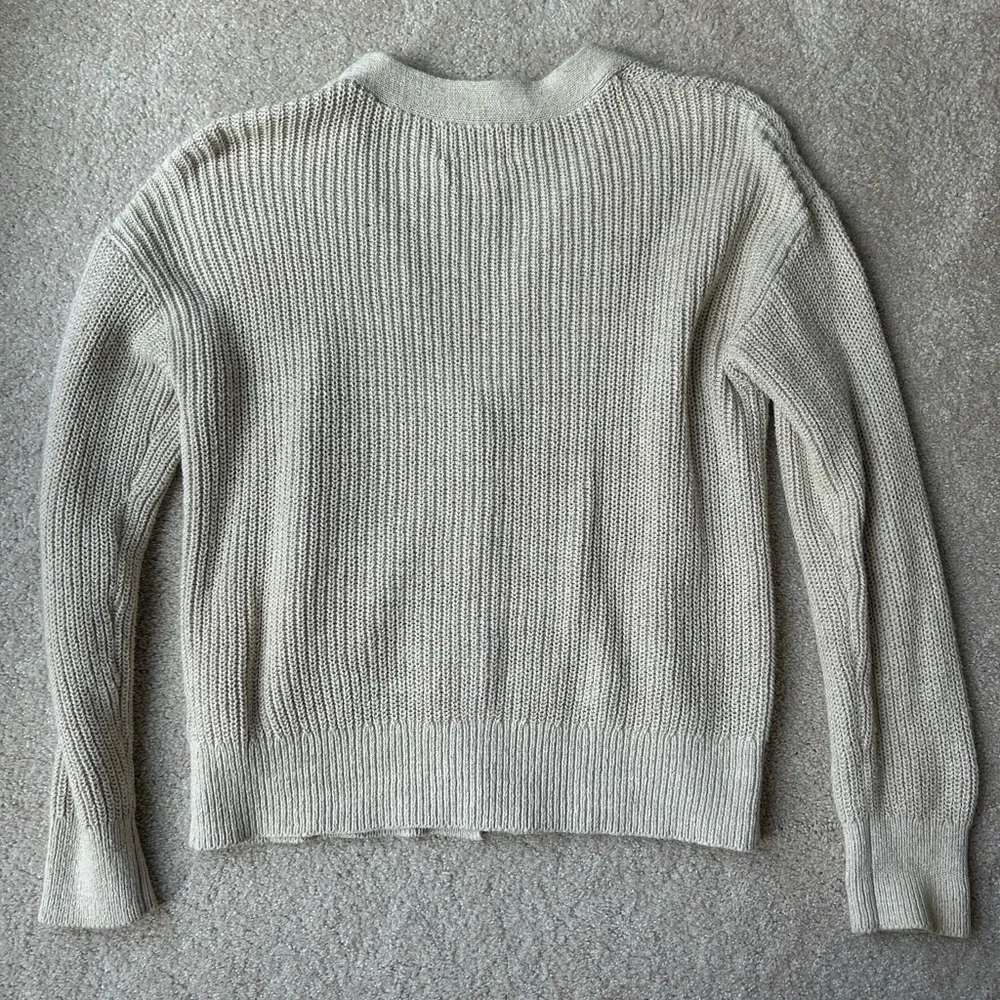 Linen blend cardigan - Picture 3 of 3